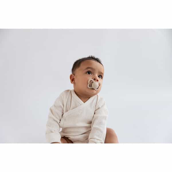 Bibs Couture 2 Pack Latex Size 1 Vanilla/Olive - 0+ Months