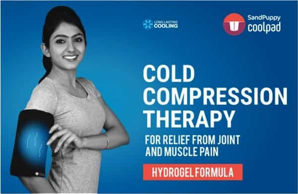 Sandpuppy Coolpad - Cool Pack/Ice Gel Pack For First Aid Sports Injury Pain Relief Cold Therapy