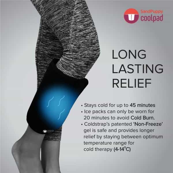 Sandpuppy Coolpad - Cool Pack/Ice Gel Pack For First Aid Sports Injury Pain Relief Cold Therapy