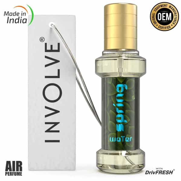 Involve Rainforest Spring Water Scent Car Perfume - Fresh Fine Fragrance Spray Air Freshener - Irf08
