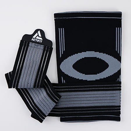 Actifit Elbow Support With Adjustable Band - Compression Brace For Pain Relief Sports & Gym - Size L