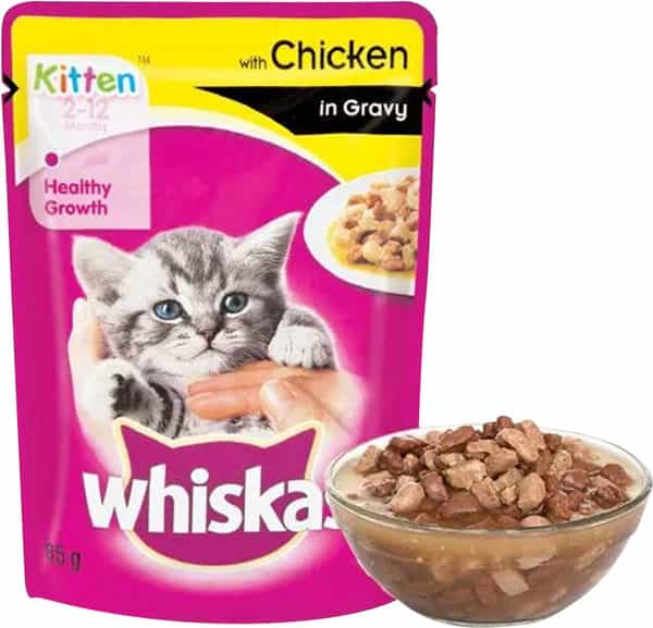Whiskas Kitten Chicken 85 Gm