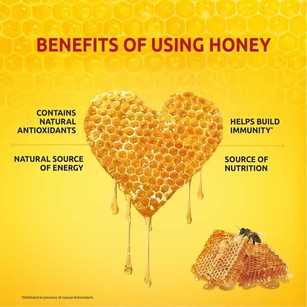 Saffola Fittify Honey 100% Pure    Jar Of 1000 G
