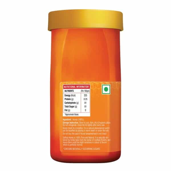 Saffola Fittify Honey 100% Pure    Jar Of 1000 G