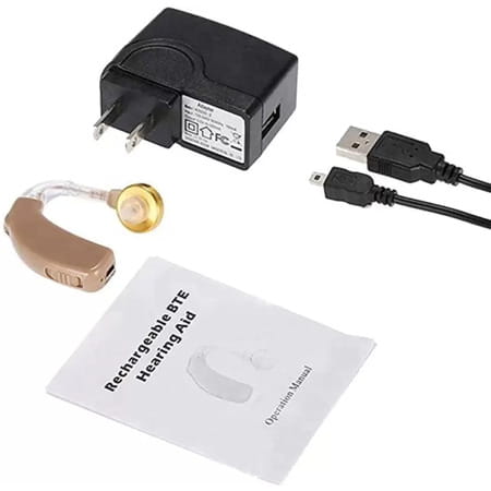 Auditech Rechargeable C 108 Behind The Ear Hearing Aid