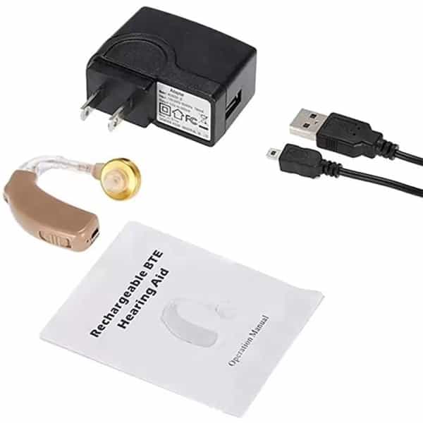 Auditech Rechargeable C 108 Behind The Ear Hearing Aid