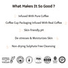 Mcaffeine Mocha De-Stress Coffee Body Wash With Cocoa Butter & Hazelnut
