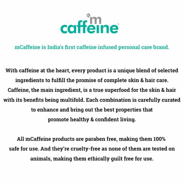 Mcaffeine Mocha De-Stress Coffee Body Wash With Cocoa Butter & Hazelnut