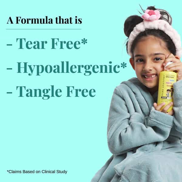 Bare Anatomy Junior Gentle Cleansing Shampoo For Kids | Control Dandruff For 5-12 Years | 250Ml