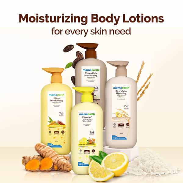 Mamaearth Vitamin C Body Lotion With Vitamin C & Honey For Radiant Skin 400 Ml