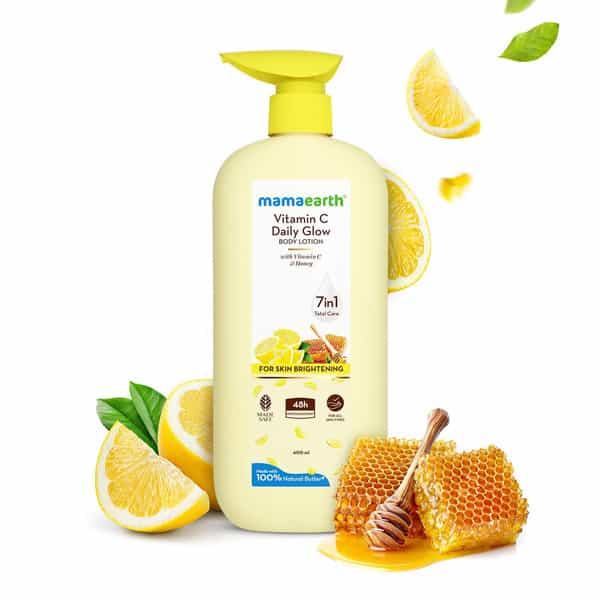 Mamaearth Vitamin C Body Lotion With Vitamin C & Honey For Radiant Skin 400 Ml