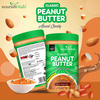 Nourishvitals Irresistibly Tasty Combo (Almondsextra Crunchy) 200 G + Classic Peanut Butter750 G