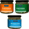 Keeros Healthy Roasted Super Snack - Combo Of Multigrain Multi Seeds Mix & Quinoa Grain - 3 Jars