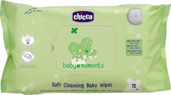 Chicco Cleansing Pack Wipes 72