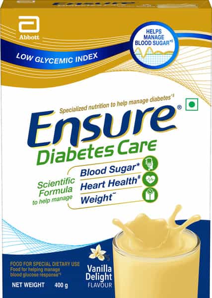 Ensure Diabetes Care Specialized Nutrition Drink Vanilla - 400G Box