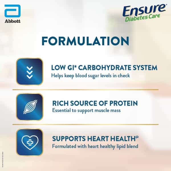 Ensure Diabetes Care Specialized Nutrition Drink Vanilla - 400G Box