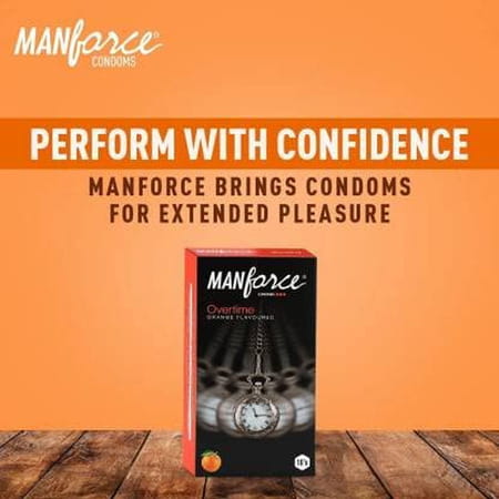 Manforce 3 In 1 Wild Black Grapes Flavoured Condoms & Overtime Orange Flavoured Set Of 2 - 20 Pcs