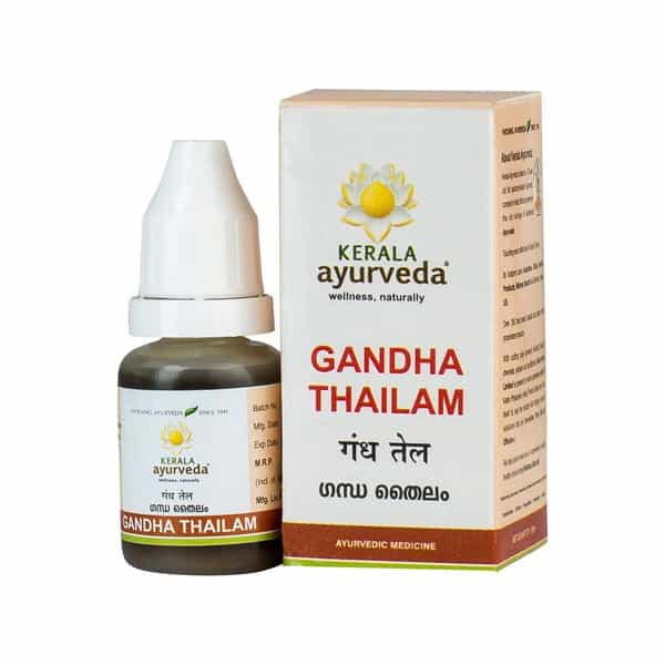 Kerala Ayurveda Gandha Thailam - 10 Ml - Pack Of 3