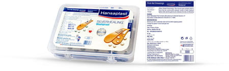 Hansaplast Silver Healing Washproof - 50s