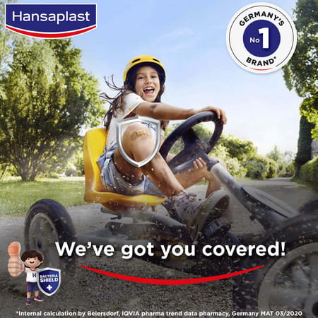 Hansaplast Silver Healing Washproof - 50s