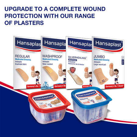 Hansaplast Silver Healing Washproof - 50s