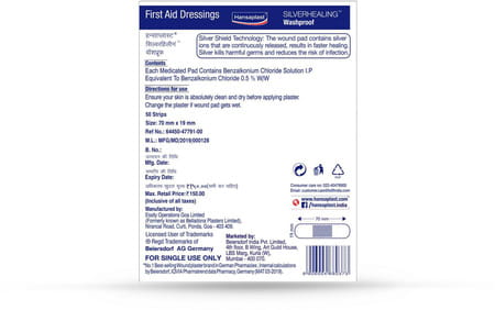 Hansaplast Silver Healing Washproof - 50s