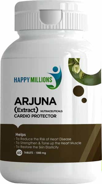 Happy Millions Arjuna (60 Veg Tablets)