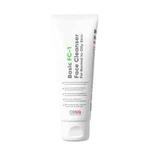 Cos-iq Fc-1 Face Cleanser For Oily Skin 100ml | Matte Finish Non Drying Gentle Face Wash