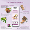 Sesa Ayurvedic Juice For Menopause - Controls Hair Fall & Helps Manage Menopause Smoothly 1L