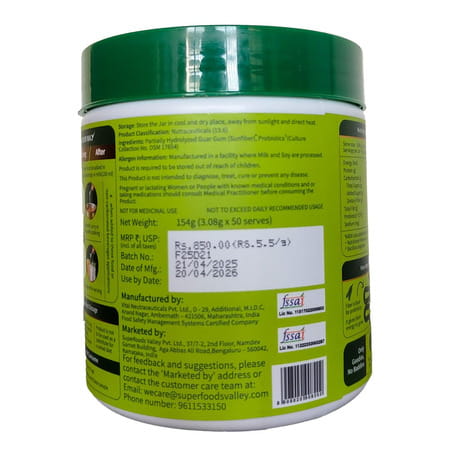 Good Monk Fiber Fix | Supports Everyday Digestive Health | 50 Serves For Kids (Age 2+) & Adults