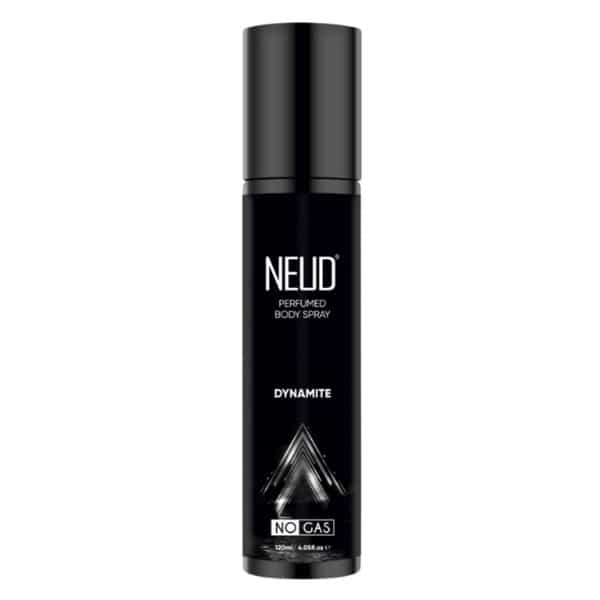 Neud Dynamite Perfumed Body Spray For Men| No Gas Deodorant With Long-Lasting Fragrance| 120Ml