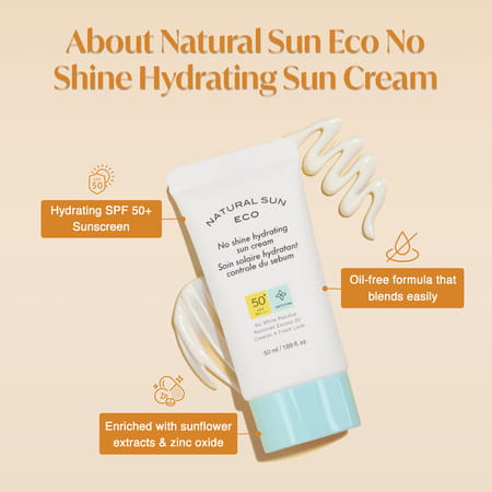 The Face Shop Naturalsun Eco No Shine Hydrating Sun Cream
