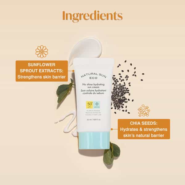 The Face Shop Naturalsun Eco No Shine Hydrating Sun Cream