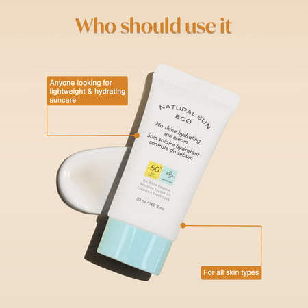 The Face Shop Naturalsun Eco No Shine Hydrating Sun Cream