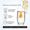 Glutone 1000 Setria L-Glutathione & Vitamin C Effervescent Tablets | Skin Brightening 15N Pack Of 6