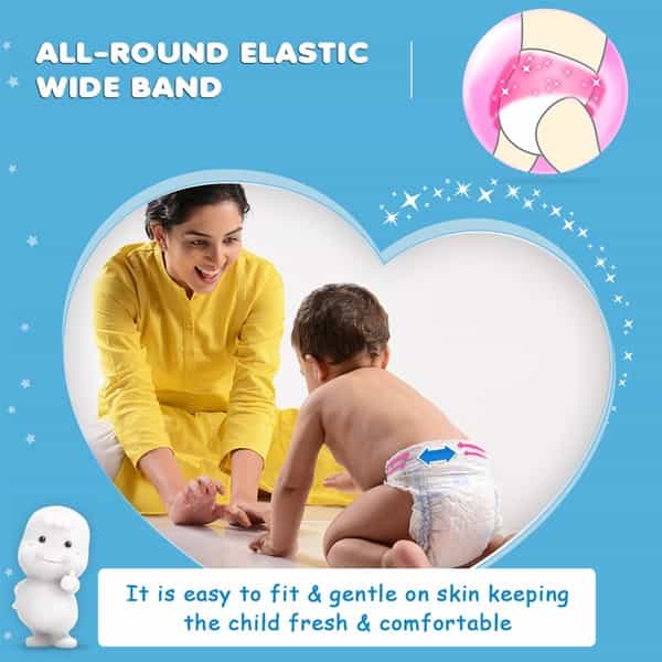 Mamypoko Pants Extra Absorb Diaper - Large Size Pack Of 128 Diapers