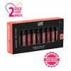 Love Earth Liquid Mousse Lipstick Matte Finish Combo Kit | Waterproof Lipstick Set - (2Ml X 9) 18Ml