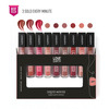 Love Earth Liquid Mousse Lipstick Matte Finish Combo Kit | Waterproof Lipstick Set - (2Ml X 9) 18Ml