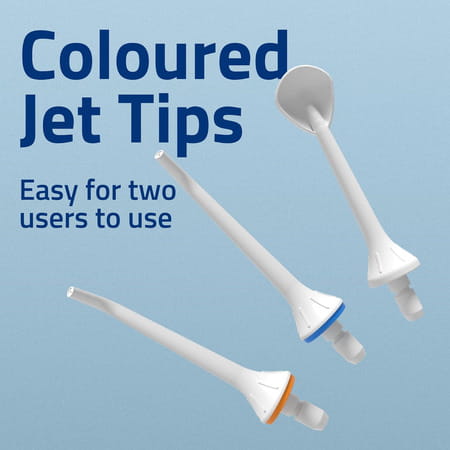 Medtech Handyfloss Aqua Water Flosser For Teeth | 300ml Large Water Tank | 5 Cleaning Modes | 3 Tips