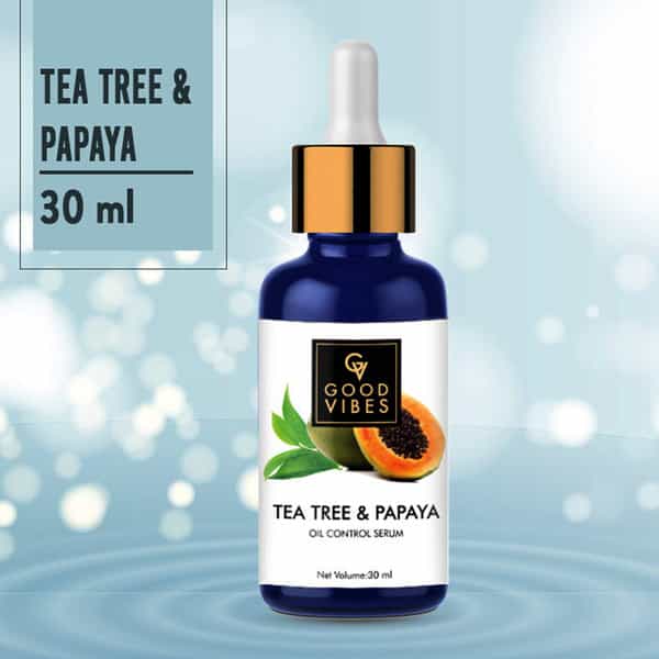 Good Vibes Oil Control Serum Tea Tree & Papaya - 30 Ml