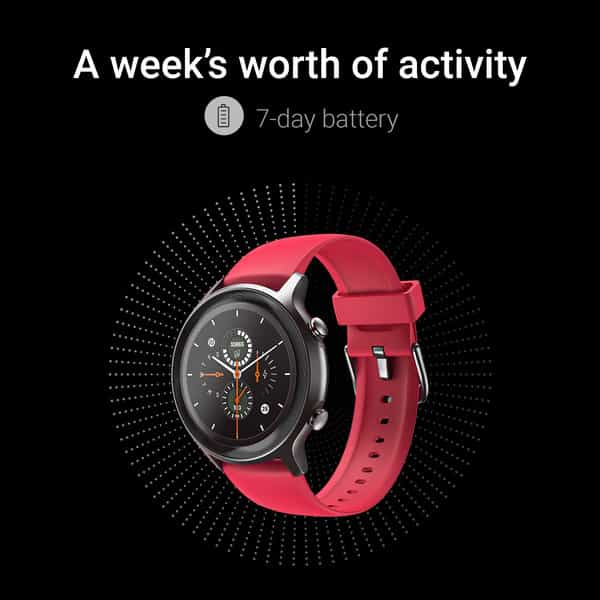 Noise Fit Active Spo2 Smartwatch (Red)