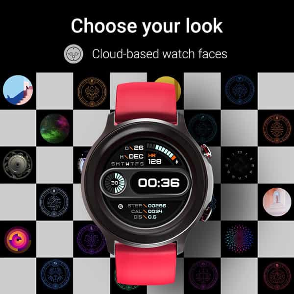 Noise Fit Active Spo2 Smartwatch (Red)