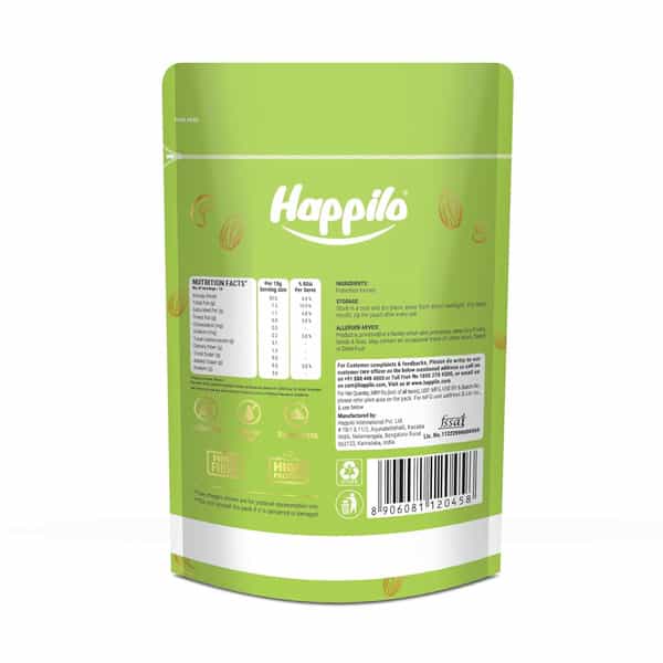 Happilo Premium Unsalted Pistachio Kernels 150G