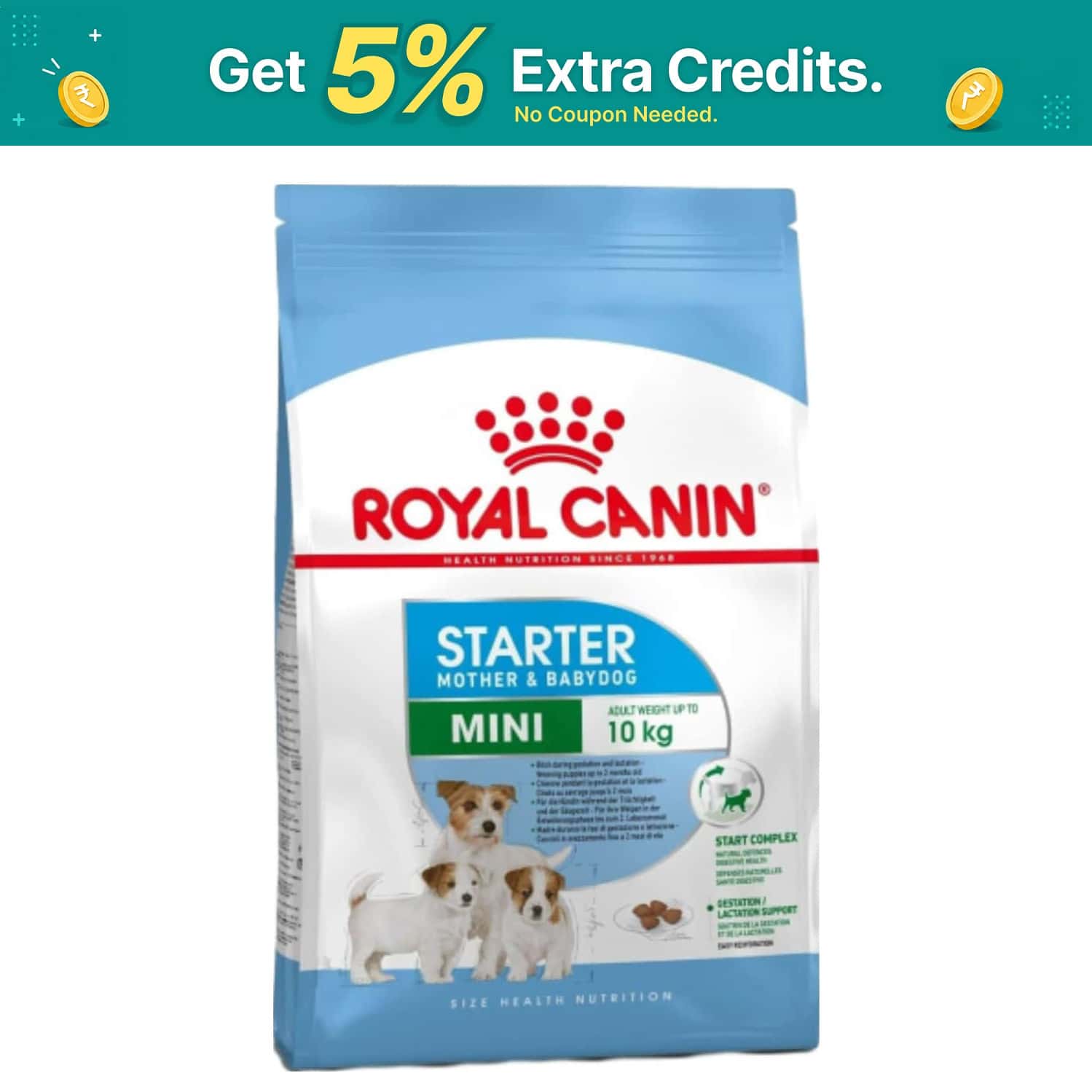 Tailored For Small Breed Mothers & Puppies: Specially Formulated To Meet 10kg