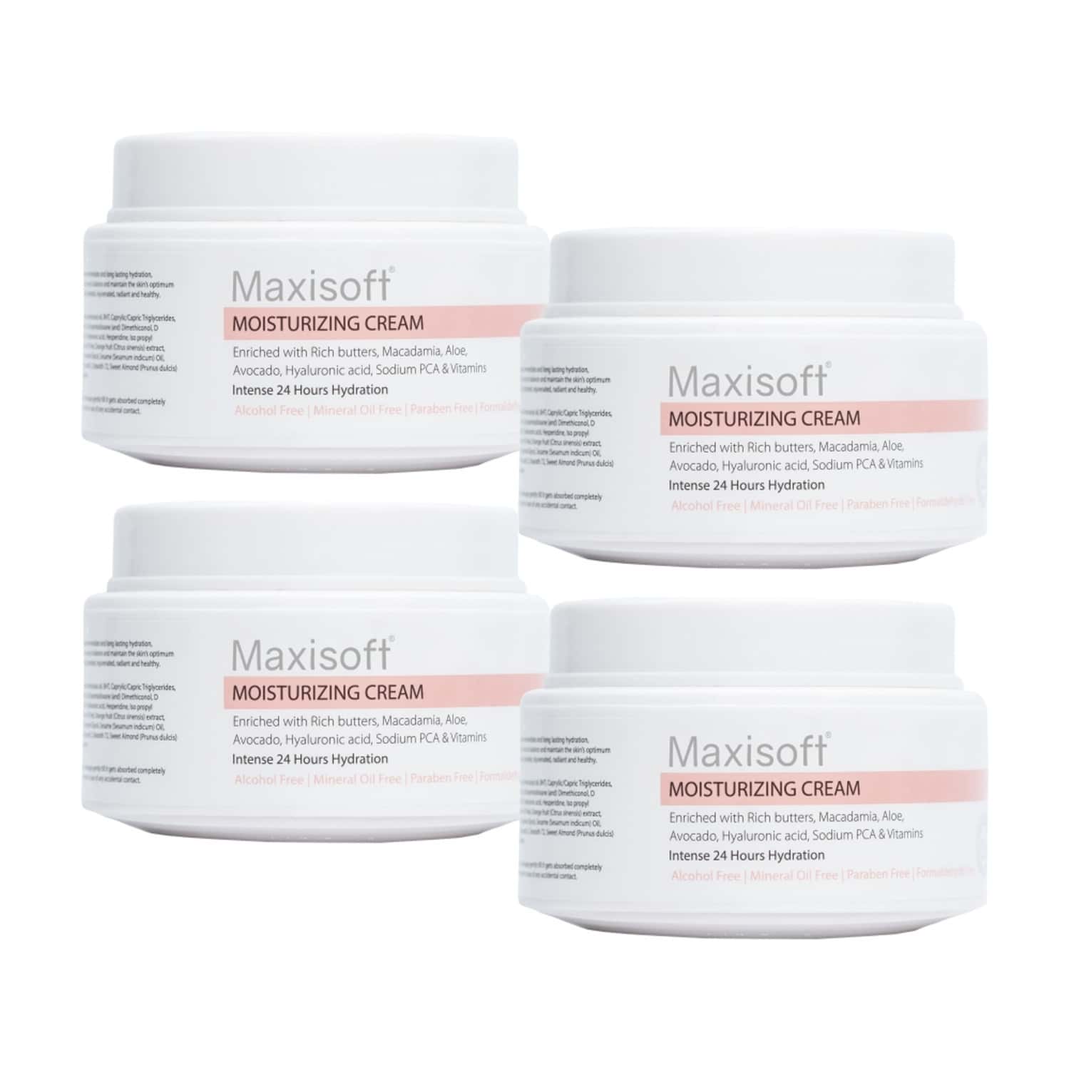 Buy MAXISOFT MOISTURIZING CREAM 50 GM WITH ALMOND OIL, ALOE, AVOCADO