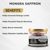 Earth King Natural & Finest Grade A++ Mongra Saffron Thread Kesar/Keshar/Zafran|Pregnant Women - 1Gm
