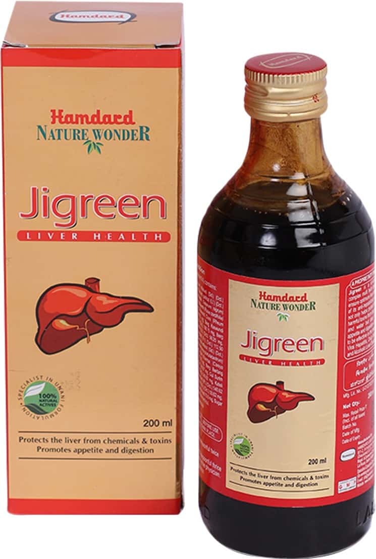Hamdard Nature Wonder Jigreen Liver Health - 200ml