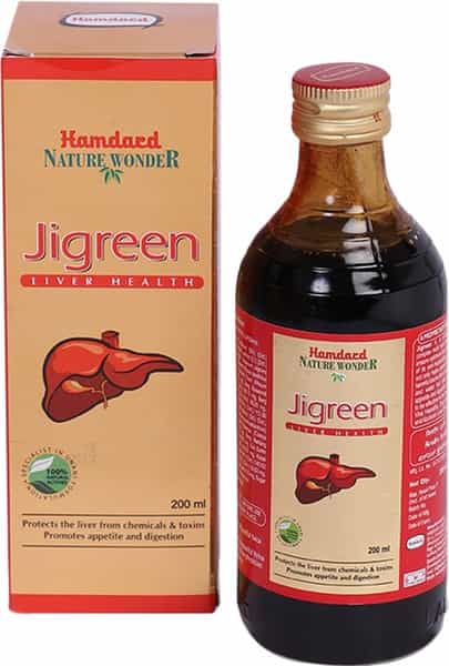 Hamdard Nature Wonder Jigreen Liver Health - 200Ml