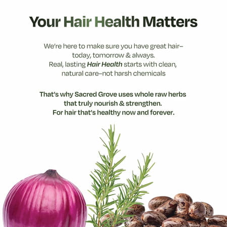 Sacred Grove Rosemary & Onion Hair Growth Oil - 100ml