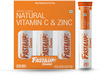 Fast And Up Charge Effervescent Vitamin C And Zinc Supplements Orange Tablet (3*20)